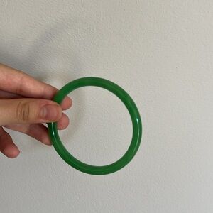 Green Bangle Bracelet